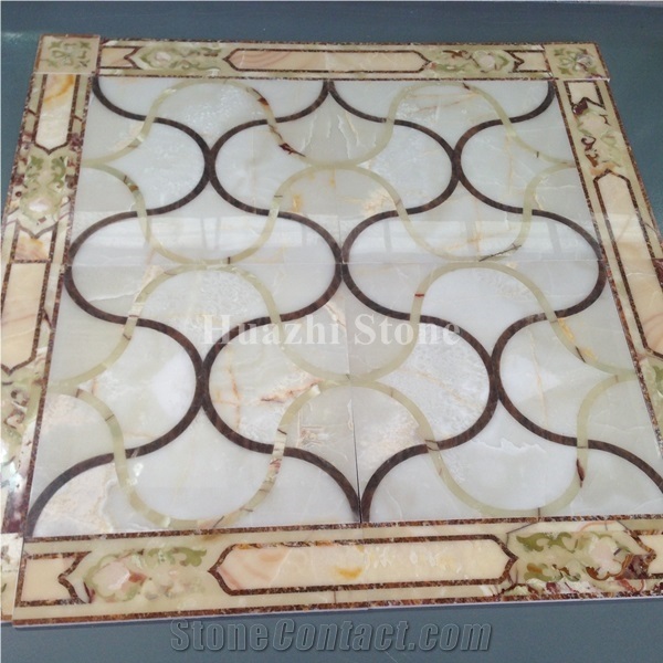 Marble Waterjet Medallions/Floor Projects/Marble Medallions
