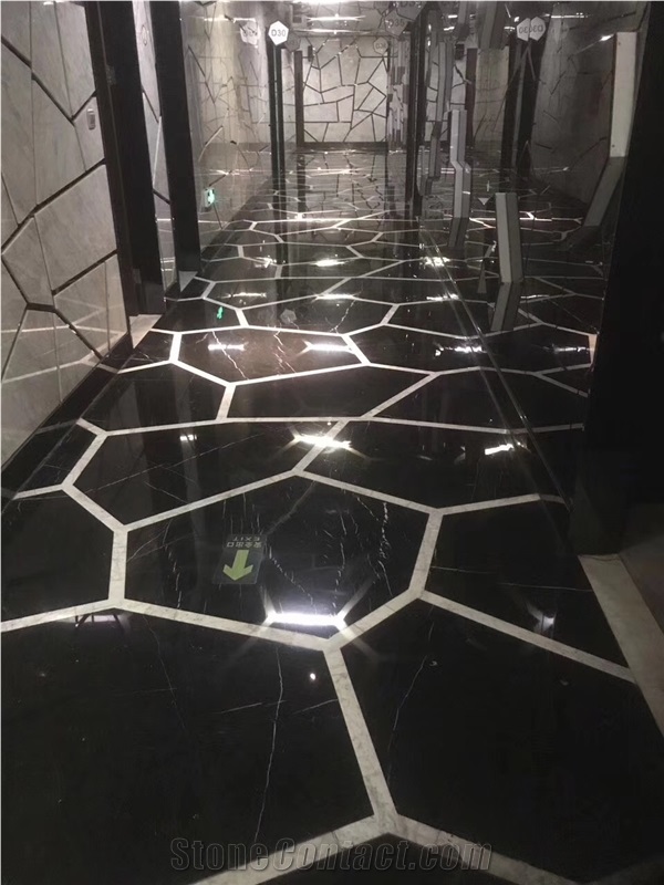 Negro Marble/Walling Tiles/Marble Stone/Marble Slabs