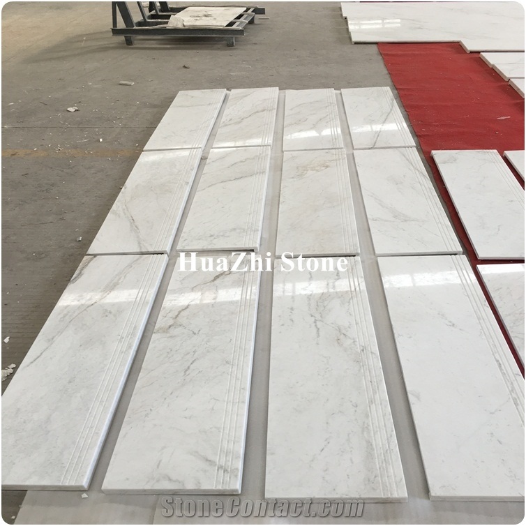 New Jade White Marble Tiles and Slabs White Marble Price Volakas White
