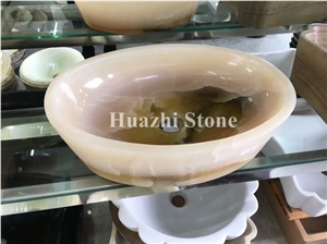 Onyx Sinks for Hotel/ Home Design, Stone Oval Basin, Square Round Sink
