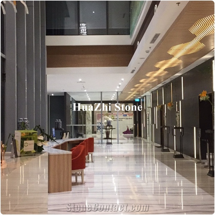 Stone Market Piges Drama White Marble for Wall & Floor