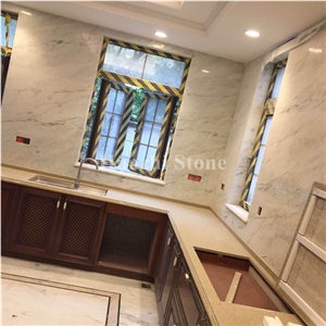 White Jade/Chinese White Marble/Marble Floor/Wall Covering/Projects
