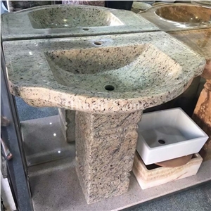 Yellow Granite Sink/Basin/Kitchen Sinks/Wash Basins/Round Sinks Basins