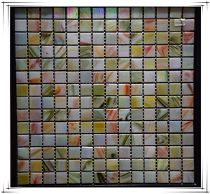 Glass Mosaic Tile for Project Bathroom Kitchen Swimming Pool
