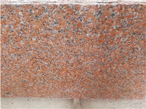 Maple Red Granite Tiles & Slabs, China Red Granite