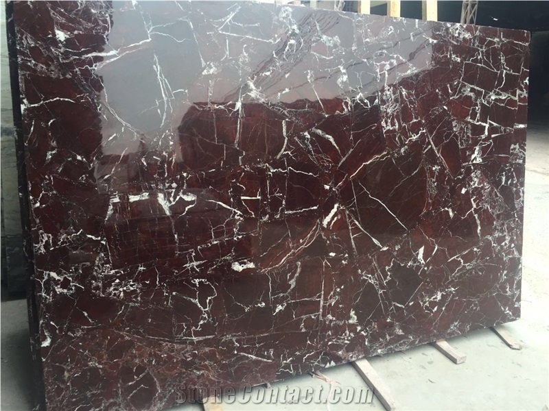 The Red Marble Slabs