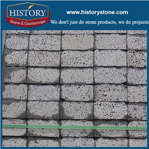Hainan Black Basalt Kerbstone High Quality Lava Stone China