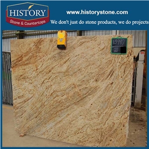 Pandang Yellow Granite G682 in Flamed Finish for Outdoor&Indoor Tiles