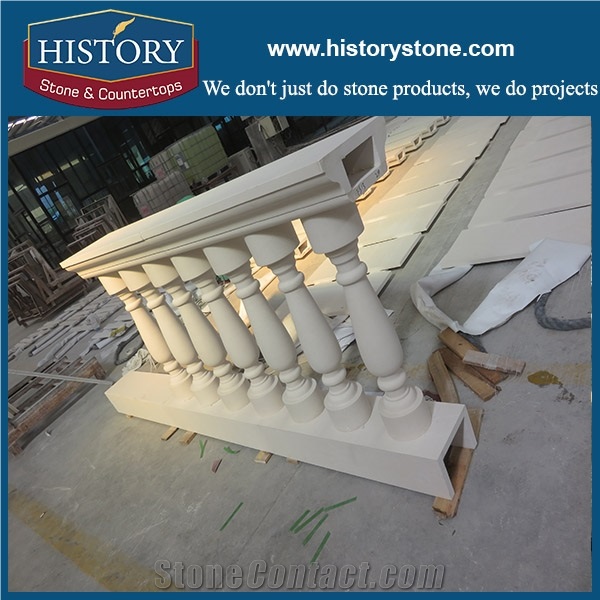 Trending Hot Products Excellent Quality Interior Decorate House Pillar, Sahara Beige Granite Pillars