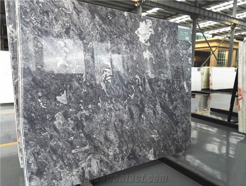 China Grey Marble Ocean Star Marble Tiles&Slabs Flooring