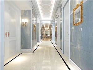 China White Marble Sky White Marble Tiles&Slabs Flooring&Walling