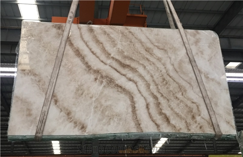 China White Marble Wooden Onyx Marble Tiles&Slabs Flooring&Walling