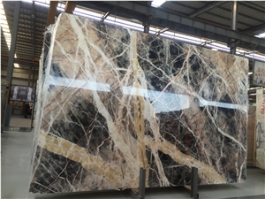 Chinese Marble Black Jungle Marble Tiles&Slabs Flooring&Walling