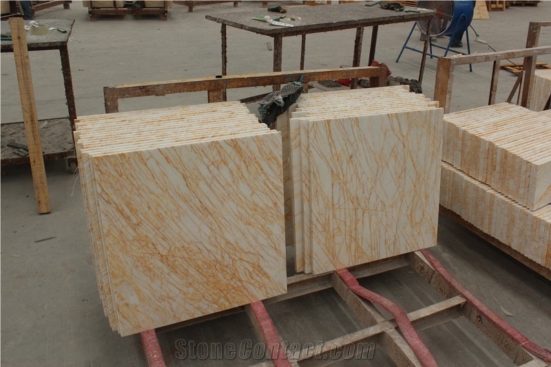Golden Marble Golden Spider Marble Slabs&Tiles Flooring&Walling