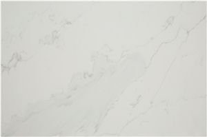 Polished White Quartz Calacatta White 03 Vm-17105 Quartz Tiles&Slabs