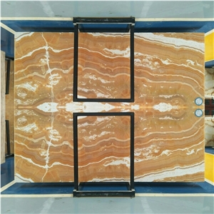 Yellow Agate Onyx Marble Tiles&Slabs Flooring&Walling