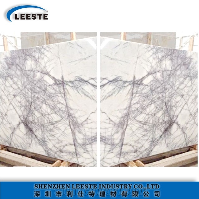Interior Decoration Lilac Marble Tiles and Slabs