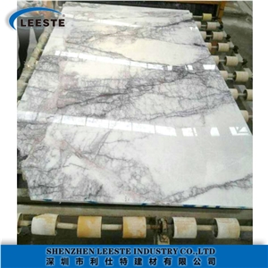 Polished Natural Stone Lilac Marble Tiles and Slabs