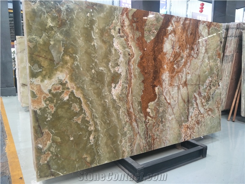 Ancient Green Onyx for Wall and Floor Covering