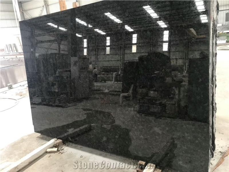 Angola Black Granite for Wall and Floor Covering