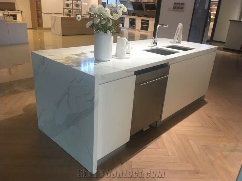 Bianco Calacatta Marble for Tabletops/Countertop