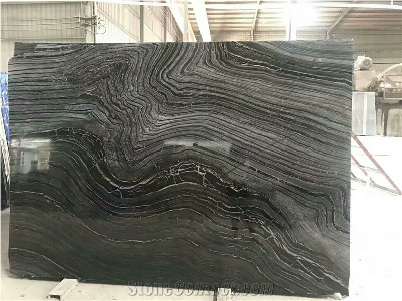 Black Antique Wooden Marble for Exterior-Interior Wall and Floor