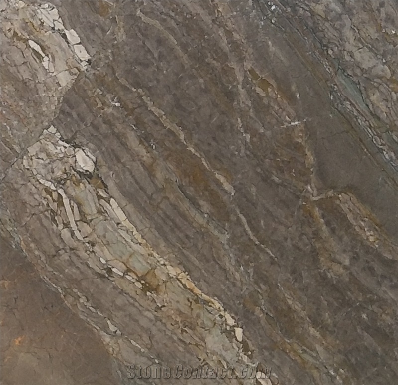 Brown River Marble Slab for Wall and Floor Covering