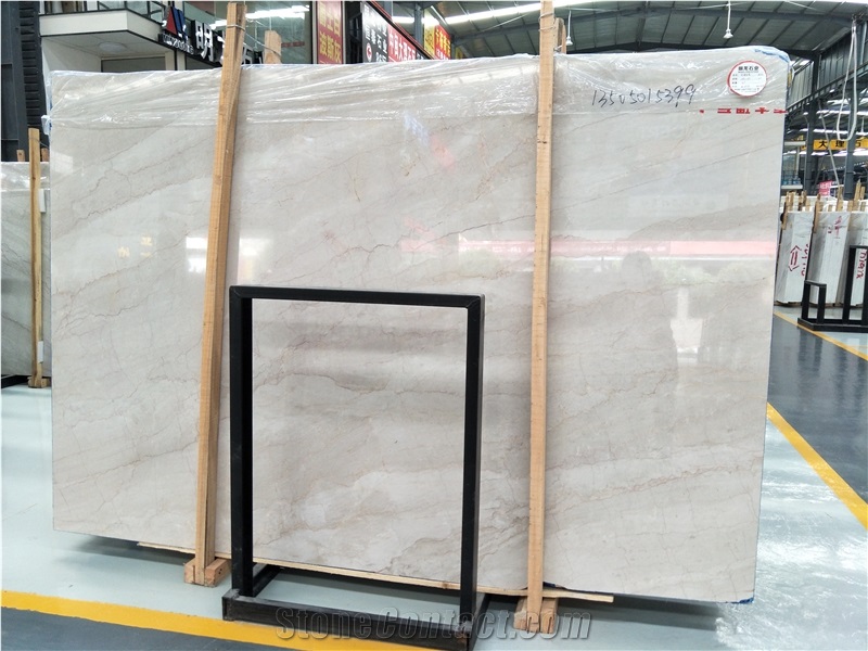 Califonia Light Beige Marble Building Wall and Floor Tiles Polished