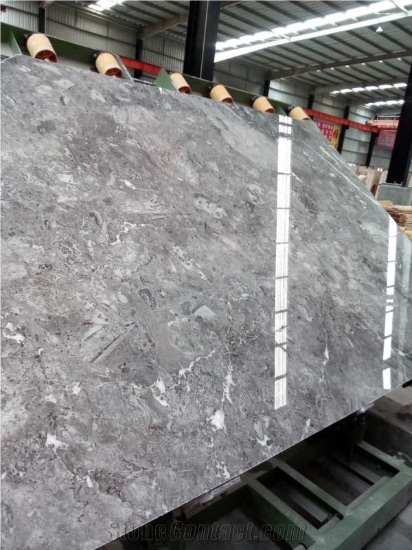 Cappuccino Grey Marble Slab for Wall and Floor Covering