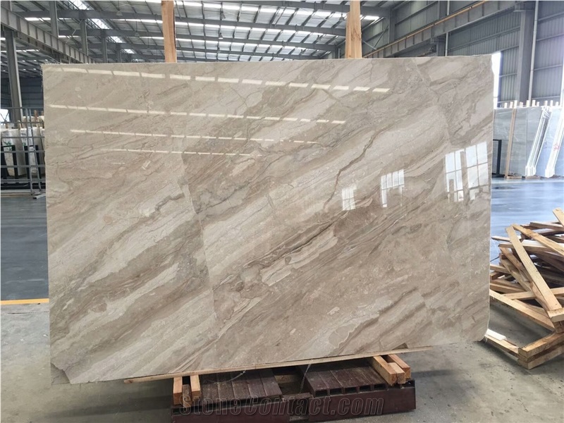 Cappuccino Light Grey Marble for Wall and Floor Covering