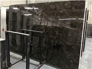China Dark Emperador Cheap Marble Slab for Wall and Floor Tile