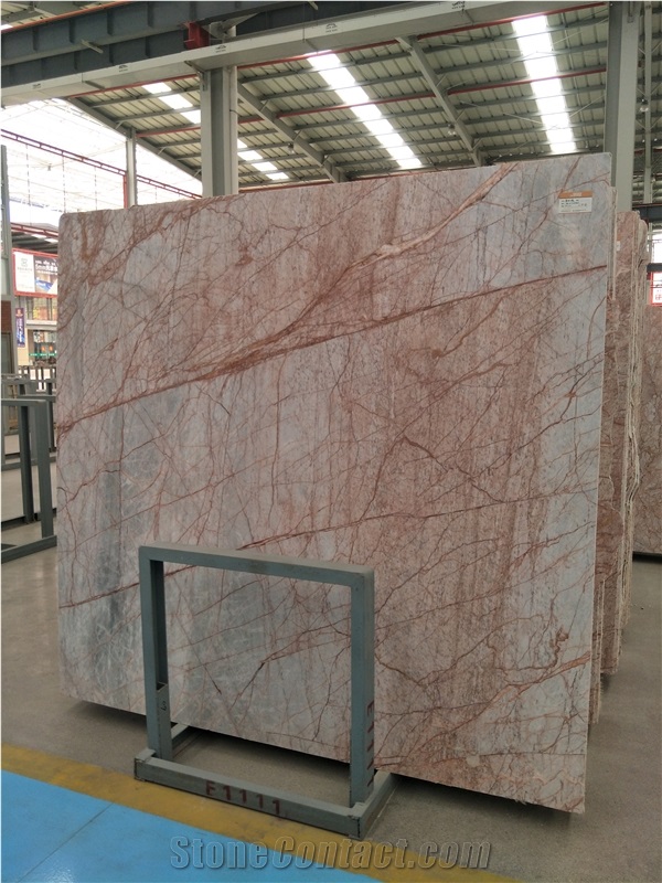 China Golden Red Spider Marble Slabs &Tiles