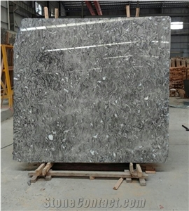 China Grey Bawang Flower Holly Grey Marble Slabs for Wall/Floor Cover