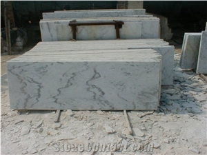 China Guangxi White Marble Polishing Slabs/Wall & Floor Tiles