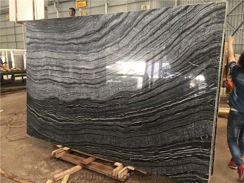 China Newly Antique Black Marble for Stairs/Flooring Tiles