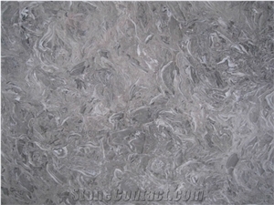 Chinese King Flower Marble Slabs, 18mm Thickness Bawang Grey Marble