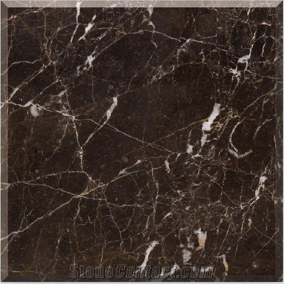 Chinese Natural Stone Brown Golden Jade Marble Polished Wall Cladding