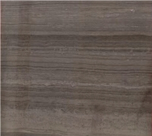 Coffee Wooden Vein Marble Slab for Interior Wall and Floor Covering