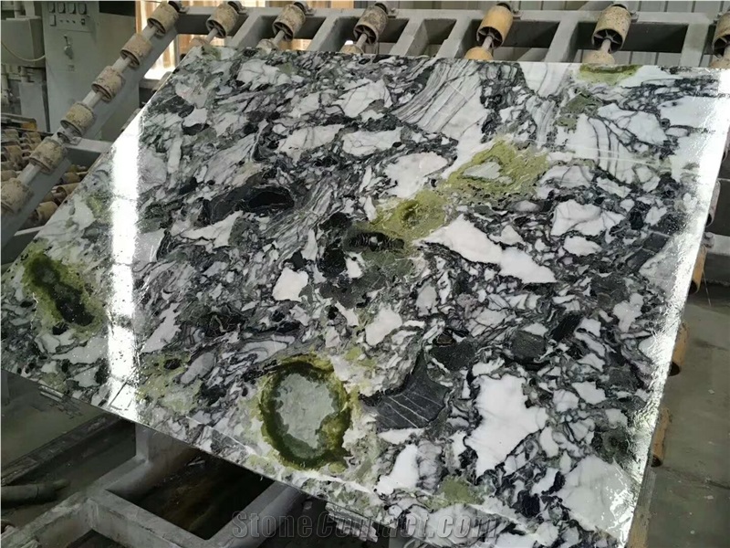 Exclusive Ice Green Marble Backlight for Door Slabs & Tiles, Cold Jade Green Marble Slabs & Tiles