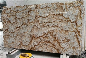 Golden Granite for Interior Wall and Floor Covering