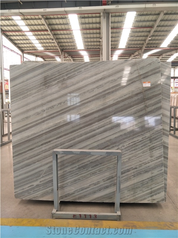 Grey Wooden Vein Marble for Wall and Floor Surface Tile Polished