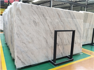High Quality Guangxi White Marble Polished Bianco Carrara Slab & Tiles