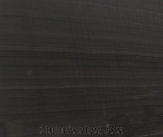 High Quality Pure Black Wood Vein Marble for Kitchen&Vanity Top