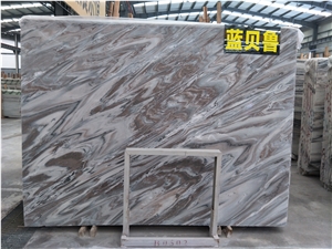 India Palissandro Blue Marble Slab & Tiles for Interior Flooring/Wall