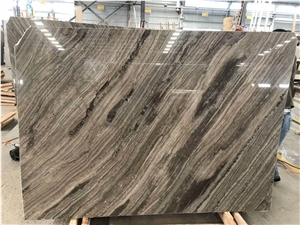 Kylin Wood Brown Marble for Building Wall and Floor Tile