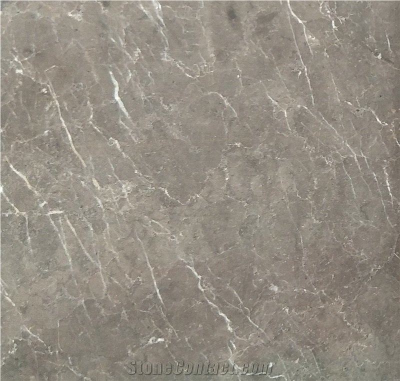 Medium Grey Marble Slab for Wall and Floor Covering