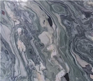 Multi Green Marble Slab for Wall and Floor Covering Tile Polished
