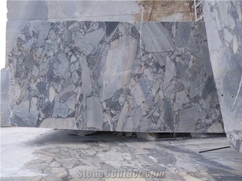 Multicolor Blue Marble Slab for Wall and Floor Covering