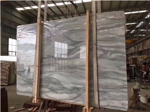 Own Quarry Greece Cloudy Grey Marble Slab for Wall and Floor Tiles