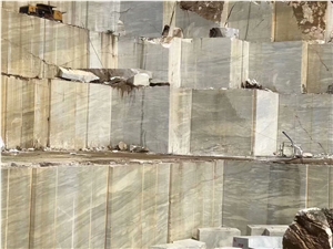 Own Quarry Greece Cloudy Grey Marble Slab for Wall and Floor Tiles